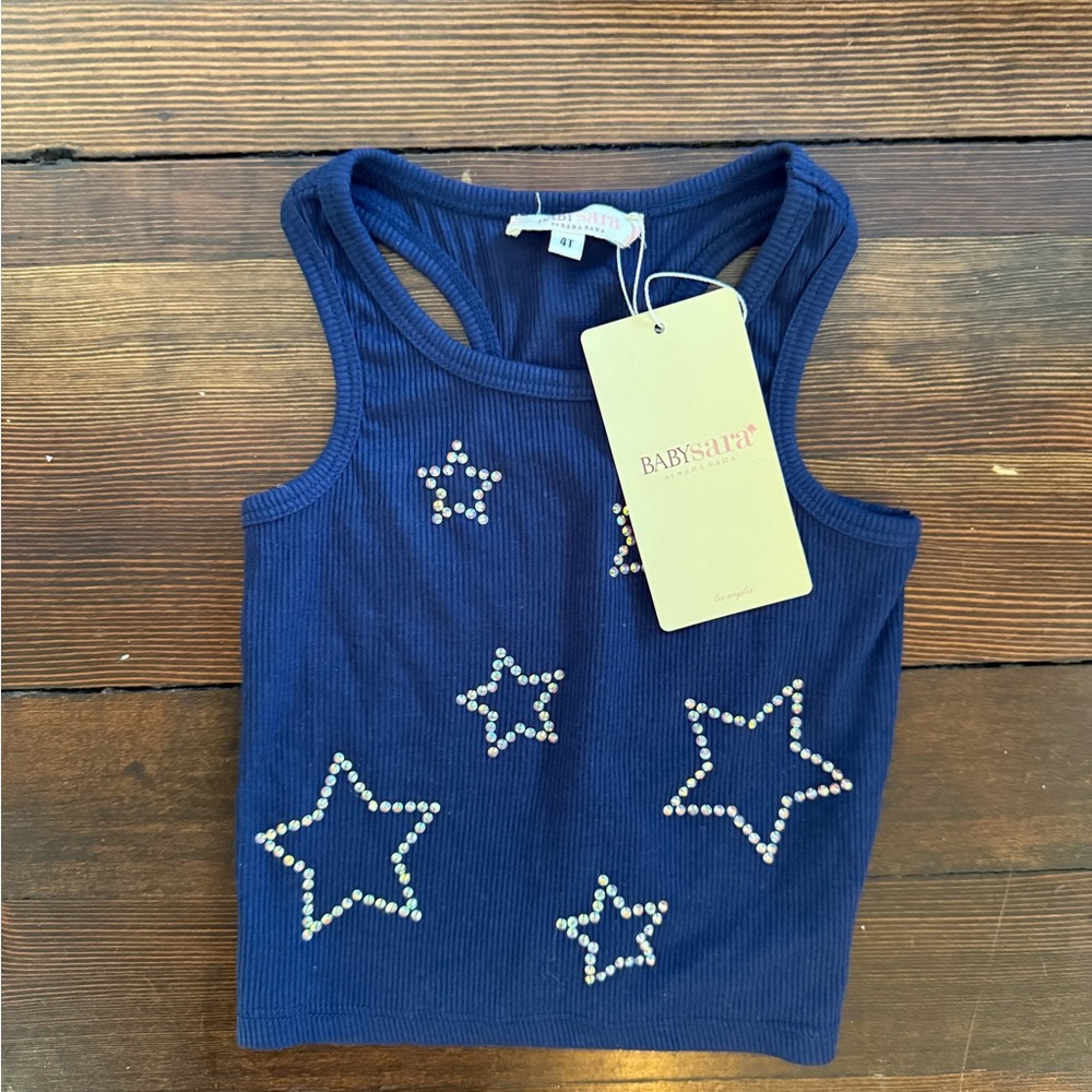 BabySara Blue Star Tank Top